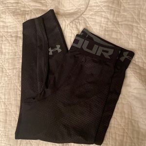 Heat gear capri men's leggings size medium